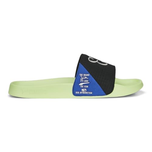 PUMA Mens Leadcat 2.0 Hoops 73 Slide Casual Sandals Casual - Black, Green
