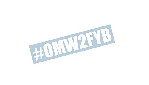 OMW2FYB Windshield Banner Decal Sticker Graphic 23 