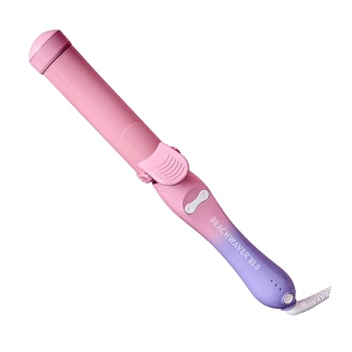 The Beachwaver Co. B1.5 Rotating Curling Iron - Pink Sunset | Automatic 1 1/2-Inch Ceramic Curling Iron - Largest Barrel Size for Long Hair! | Auto-Shut Off, Travel-Friendly, Dual Voltage