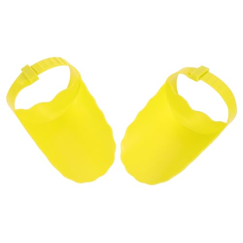 Totority 2個蛇口延長器 洗面台用タップ延長器 子供用 耐久性のある柔らかいプラスチック製 丸みを帯びた 設計 多彩な色