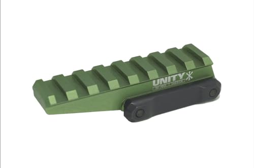 Unity Tactical Fast Optic Riser Olive Drab Green