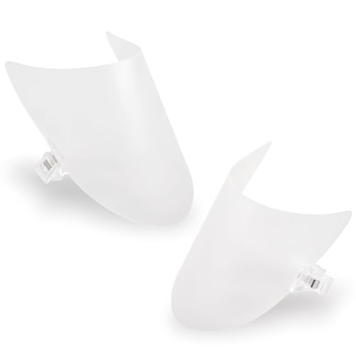 Mabor 6 Pairs Shoe Tree Inserts for Men Women, Plastic Shoe Tree Stretcher Sneaker Form Insert, Shoes Shaper Holder for Sneaker Leater Golf Mules, White