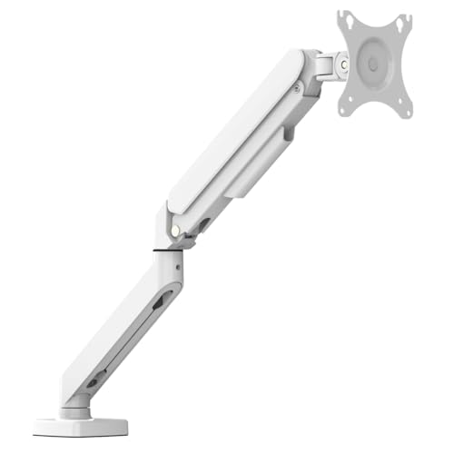Atlantis Land P022-MA10-C012 Supporto da Tavolo per Tv a Schermo Piatto 30'' Bianco Parete - 10