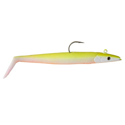 Savage Gear Sandeel, Señuelo, Multicolor (Lemon Back), 16 cm (42 gr)