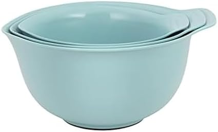KitchenAid Universal Nesting Plastic Mixing Bowls with Non Slip B...