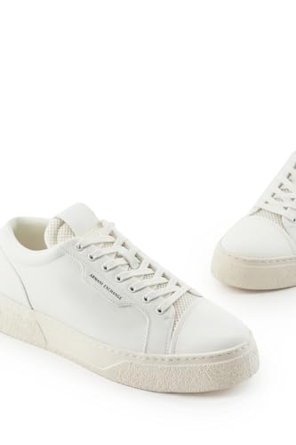 Armani Exchange Men's Classic Lion Clean Sneaker4