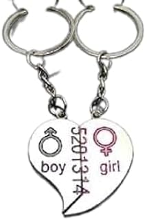 Key chain 2 pcs Metal - 2725610556300, One Size