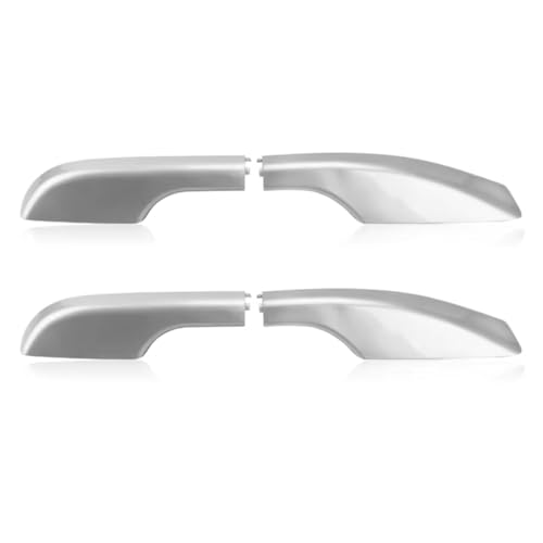 Cache-Rails de Toit pour Toyota Land Cruiser Prado 150 (2010-2018) d'extrémité Blanc