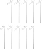 10 transparente Sprühschaum-Ersatzröhren – mit Schnellverbindungsdüsen für Isolierschaum und Urethan-Klebstoffe, universelle Passform, Heimwerker- und Industrieanwendungen