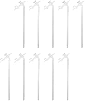 10 transparente Sprühschaum-Ersatzröhren – mit Schnellverbindungsdüsen für Isolierschaum und Urethan-Klebstoffe, universelle Passform, Heimwerker- und Industrieanwendungen