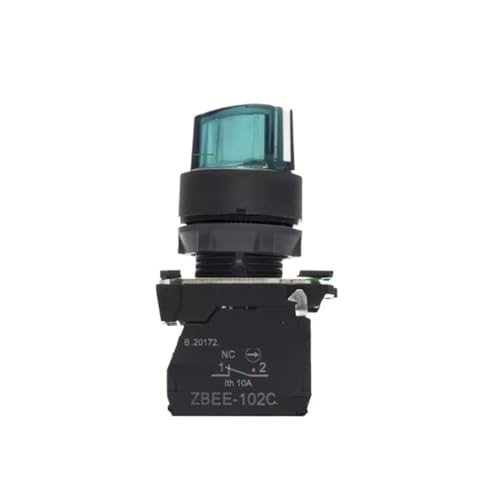 Interrupteur de sélection d'éclairage XB5AK123B5C bouton rotative plastique 22mm