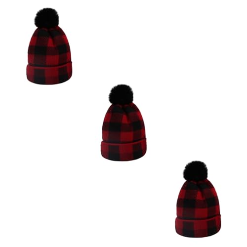 Bonnet de Noël tricot LIFKOME 3 pièces cadeau idéal de fêtes