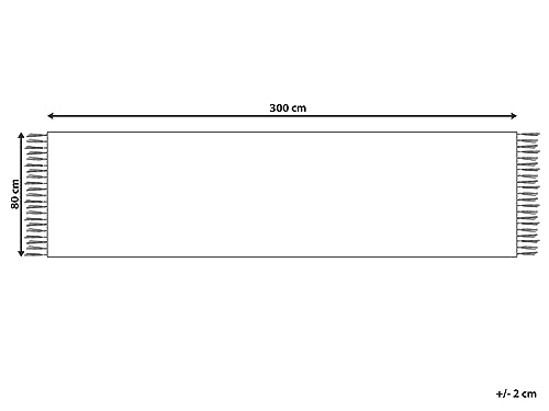 Beliani Tappeto Kilim fatto a mano in cotone a