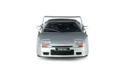Solido Venturi 400 GT 1995 modelo a escala 1:43 plateado miniatura 2