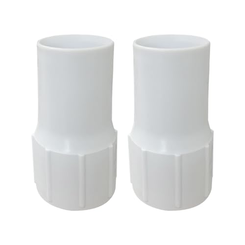 2Pack 1-1/2' Pool Hose Cuff,Spiral Wound Vacuum Hose Replacement Cuff for Repair Connect Vacuum Head