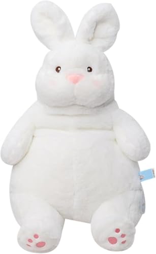 Rutexcウサギのぬいぐるみ かわいい白ウサギの枕 クッション 50cm 柔らかい睡眠枕 日枕 ギフト クリスマス 誕生日 プレゼント 彼女へのぬいぐるみ