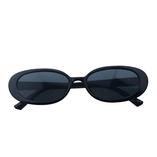 Image of Shiratori Women's Retro Oval Holiday Sunglasses Non-polarized UV400