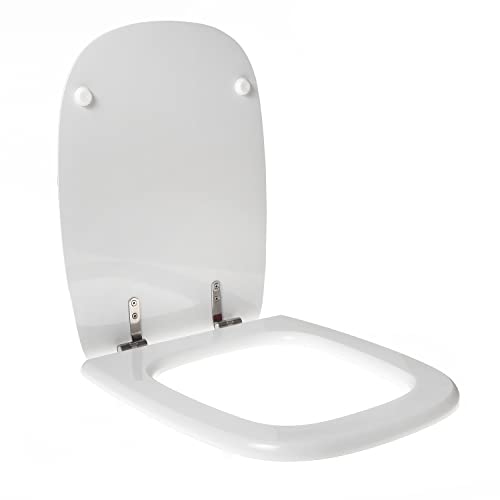 Copriwater dedicato per VAVID MEDITERRANEA legno POLIESTERE pregiato cerniera inox