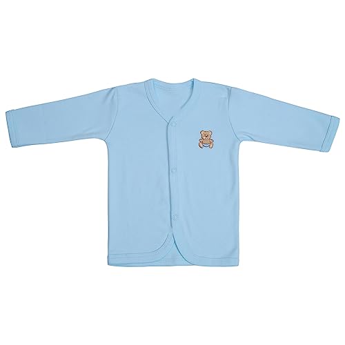 Image of heartbury Ultra-Soft 100% Organic Cotton Clothing Set for New Born Baby 0-3 Months