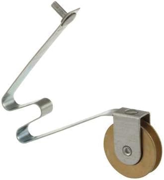 Sliding Screen Door Spring Tension Roller 1" Steel B.B. Wheel with Locator Pin - Package