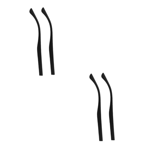 NOLITOY 2 Pairs Elegant Glasses Repair Legs Universal Replacement Kit Easy Installation for All Frames Durable Metal Arms
