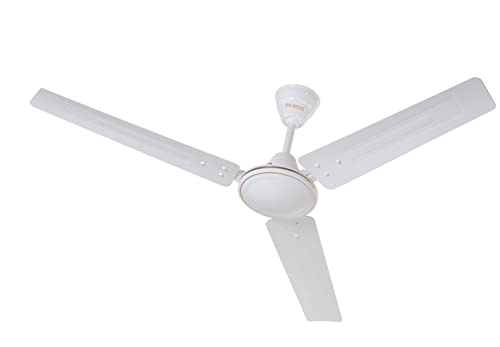 Image of Surya Super 1200MM Ceiling Fans | High Performance at Low Voltage | for up-beat Living rooms, Bedrooms, Dens, Common Areas, Home and Office (White)