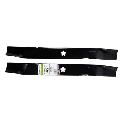 Maxpower 561714 2-Blade Set for 42-Inch Poulan/Husqvarna Mulching Mower, Replaces 134149 - Image 3