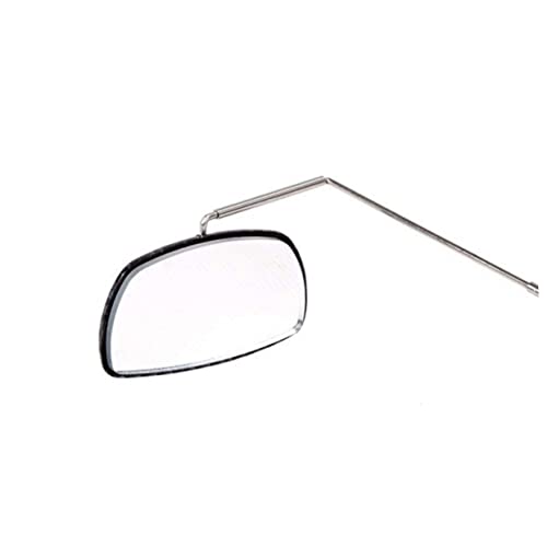 BESTonZON Adjustable Cycling Eyeglass Mirror Lightweight Wide Angle Rear Mirror for Enhanced Safety Compatible with Eyewear