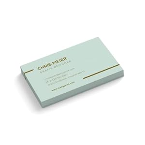 100 Visitenkarten Frame von Easyprint