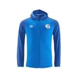 schalke trikot kinder 152  UMBRO Fc Schalke 04 Hooded Jacket_Jnr - YM - 146-152