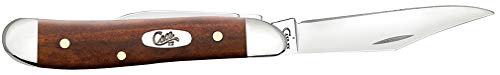 Image of Case WR XX Pocket Knife Chestnut Smooth Bone Peanut Item #28702 - (6220 SS) - Length Closed: 2 7 /8 Inches