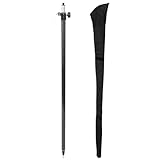 Fancyall Telescopic GPS Pole, 8.2 FT Surveying Prism Pole, 1 Piece Design with Outer GT Graduations for Land Surveying