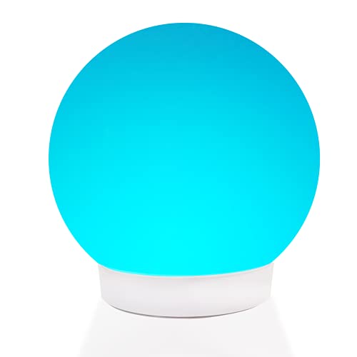 Solar Floating Pool Lights, Solar Powered Color Changing Glow Balls Light Up Ball Light, IP68 Waterproof LED Orb Lights for Hot Tub, Spa, Bathtub, Pond, Decorative Pool Light for Above Ground Pool-1PC