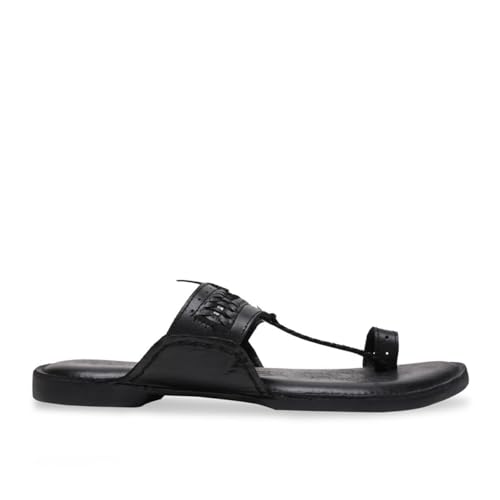 Image of Regal Men Leather Casual Kolhapuris
