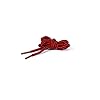 Bellota ACC2012092-Cordón Redondo Negro y Rojo de 120 cm, Cordones de Zapatos Unisex Adulto, L