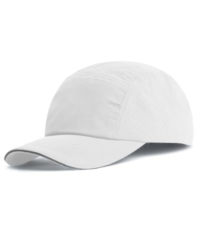 Image of Zylioo XL XXL Baseball Cap for Big Heads, Quick Dry Reflective Hat | Perforated Panels And Elastic Strap Add Breathable Comfort For Running, Golf, Walking, Travel, And Summer Wear