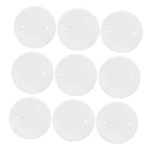 ERINGOGO Efficient Cable Storage Ceiling Plate 25pcs Round Replacement Covers for Outlet Ceiling Cover