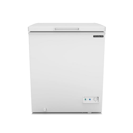 5.0 Cu. Ft. Chest Freezer with External Temperature Control & Removable Basket – Manual Defrost, White