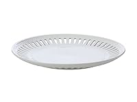 Casa Domani Fiorentina Round Platter 30cm White Gift Boxed