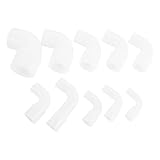Cabilock 10 Stück Teiliges Silikon Schlauchverbinder Flexible Reduzierstücke für Rohrdurchmesser Wiederverwendbare Rohradapter für Garten Aquarium Wasserleitungen Leckagefrei und