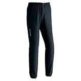 Asahicho ウインドストッパー パンツ(ウエスト総ゴム) 秋冬用 51035 ブラック L