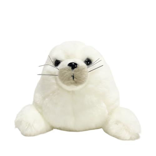Peluche phoque réaliste cadeau de naissance doudou marin