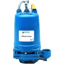 Goulds 2ED52B0EA, Submersible Effluent Pump, 2ED Series, 1/3 HP, 115 Volts, 1 Phase, 2