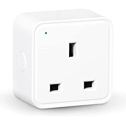 WiZ Smart Plug, Type F, 230V, Easy Setup, Standard Plug, Smart Controls, Voice Commands, With Powermeter, 1 Pack