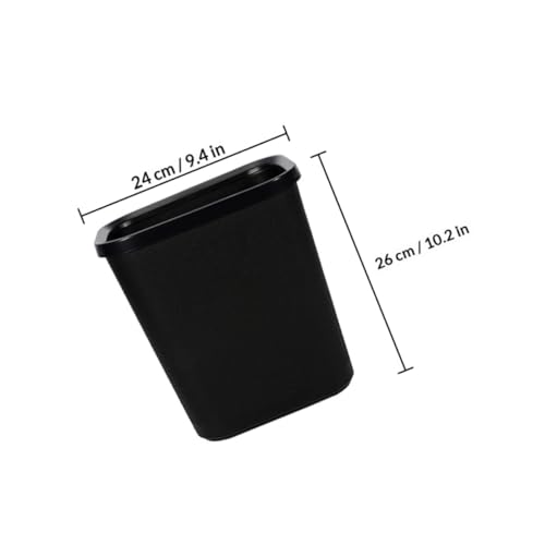 Caneca de plástico ignífuga de 8 L, rectangular estrecha miniatura 2