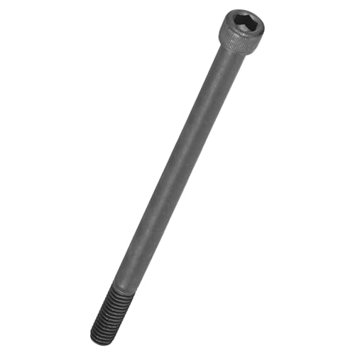 Kozelo 5pcs Socket Head Cap Screws - [5/16"-18 x 5-1/2"] Alloy Steel Black Oxide Grade 12.9 Internal Hex Screw for 3D Printer Furniture Industrial Use, Black