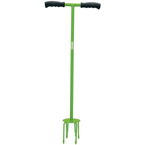 Sarcloir de jardin à main Draper outil de désherbage à manche souple vert