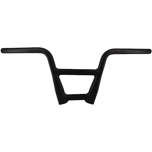 SENQI Bike Handlebars Road Bicycle Handlebars Aluminum Alloy Lightweight Riser Bar Cycling Riser Bar for MTB Fixed Gear Bikes 640 * 22.2 * 22.2mm Black
