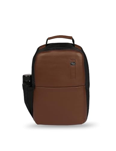 Image of Litmus Anti Theft Faux Leather Water Proof Laptop Backpack /Classic Backpack /School & College Backpacks