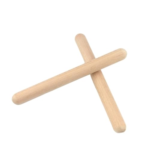 Baguettes batterie en bois pour rythmes de musique classique et apprentissage